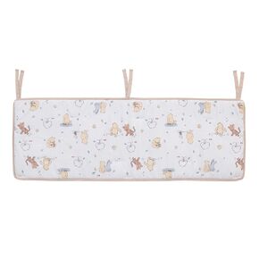 Disney Winnie The Pooh Crib Rail Guard Cover with Ties