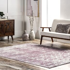 nuLOOM Deedra Modern Abstract Area Rug, Oval 3x5, Grey