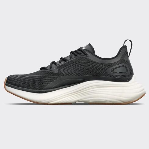 APL: حذاء رياضي رياضي للنساء من Athletic Propulsion Labs، أسود/أبيض/صمغ، 9.5 in Kuwait