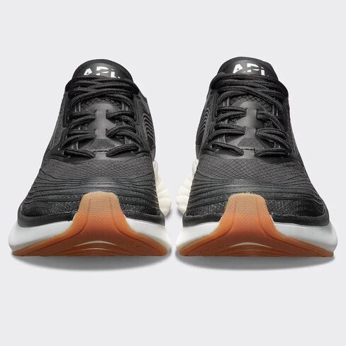 APL: حذاء رياضي رياضي للنساء من Athletic Propulsion Labs، أسود/أبيض/صمغ، 9.5 in Kuwait