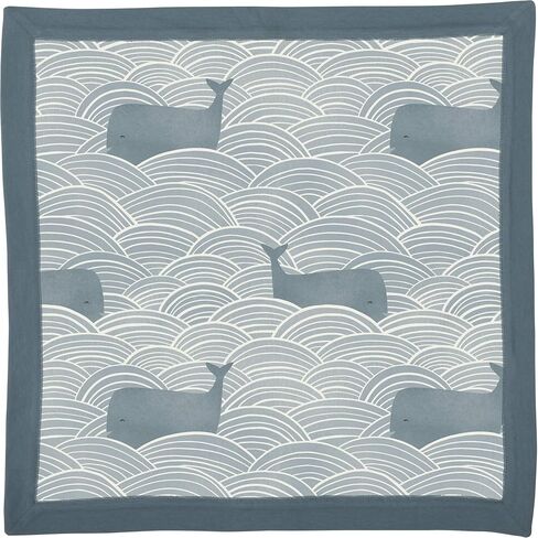 Primitives by Kathy Baby Blanket, 29" x 35", Blue - Woodland in Saudi Arabia