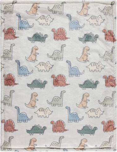 Cudlie Little Beginnings Soft and Cozy Double Sided Flannel Fleece Baby Blanket, 30x40 Inches with Polyfill for Extra Warmth in Saudi Arabia