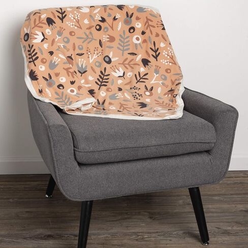 Primitives by Kathy Baby Blanket, 29" x 35", Blue - Woodland in Saudi Arabia