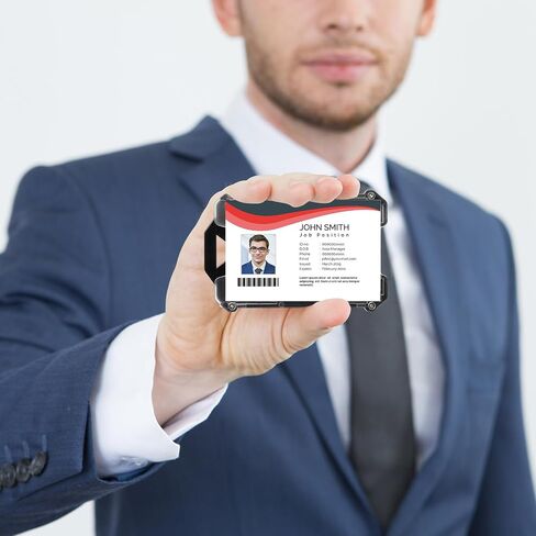 BESARME 2 حزمة قابل للسحب سلسلة المفاتيح شارة بكرة الثقيلة حلقة تسلق شارة حامل التكتيكية ID شارة بكرة مع الحبل الصلب in Saudi Arabia