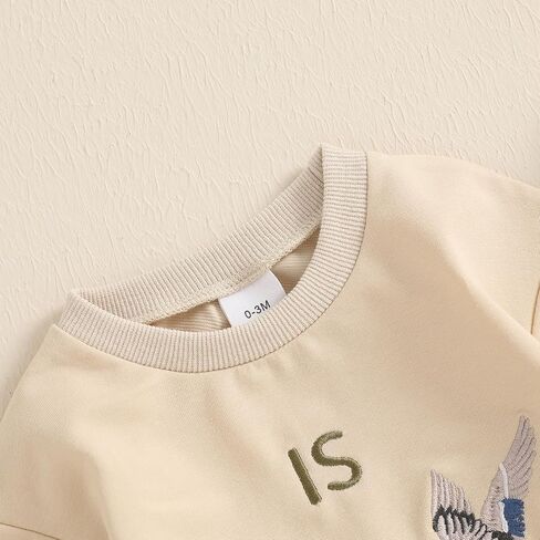 Baby Boy Duck Hunting Clothes Mallard Duck Long Sleeve Sweatshirt Romper Fall Winter Infant Outfit in Kuwait