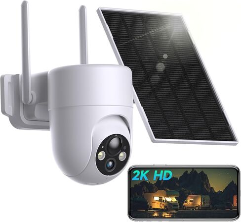 LIWAN Security Cameras Outdoor Wireless, Home Security Cameras System with 360° Pan & Tilt, Auto Tracking, 2K Color Night Vision in Saudi Arabia