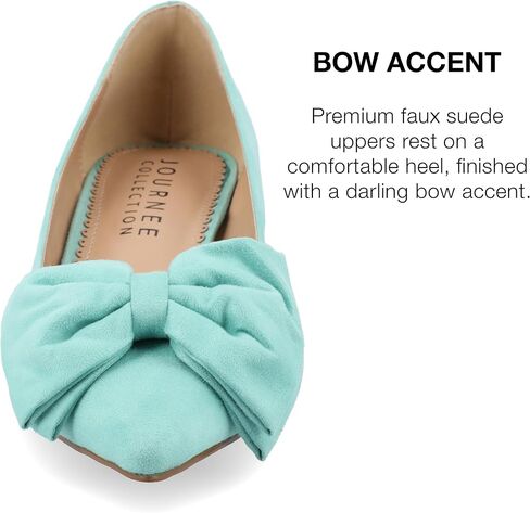 Journee Womens Orana Pointed Toe Kitten Heel Pumps in Saudi Arabia
