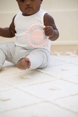 Bella Tunno Happy Teether for Boys – Soft & Easy Grip Baby Boy Teether Toy, Silicone Teether Ring to Help Soothe Gums, Non-Toxic and BPA Free, Bruh in Saudi Arabia