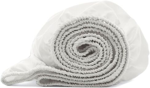 Boll & Branch Signature Hemmed Fitted Crib Sheet - One Size, Natural - Toxin-Free, Soft 100% Organic Cotton - Top-Stitched Elastic Band, Secure Fit in Saudi Arabia
