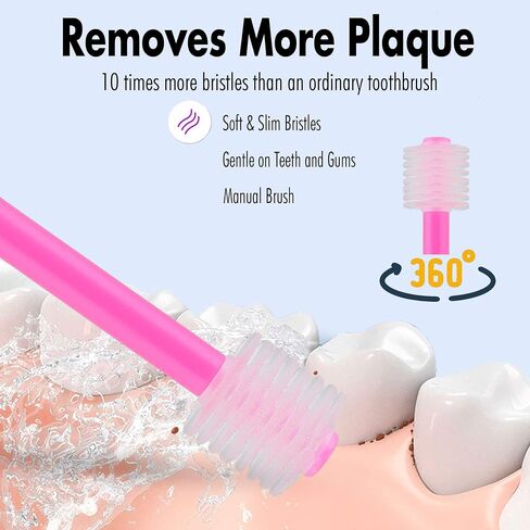 First Teeth Oral Care Kit by Brilliant Oral Care- Set has Baby's 1st Teether-Brush, Brilliant Baby Toothbrush and 2oz Spry Xylitol Tooth Gel, Infants Age 4 Months Old and Up, Baby Must Haves, Blue in Saudi Arabia
