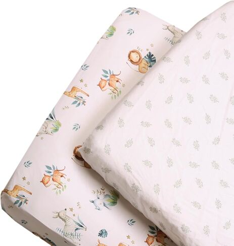Life Comfort 8 Piece Nursery Bundle, Botanical Green includes 1 Reversible Comforter, 2 Fitted Sheets, 1 Soft Blanket, 2 Flannel Receiving Blankets, 1 Bunny Baby Buddy & Muslin Wearable Sleep Sack in Saudi Arabia