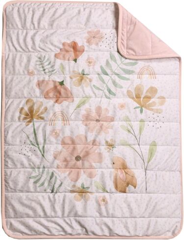 Life Comfort 8 Piece Nursery Bundle, Botanical Green includes 1 Reversible Comforter, 2 Fitted Sheets, 1 Soft Blanket, 2 Flannel Receiving Blankets, 1 Bunny Baby Buddy & Muslin Wearable Sleep Sack in Saudi Arabia