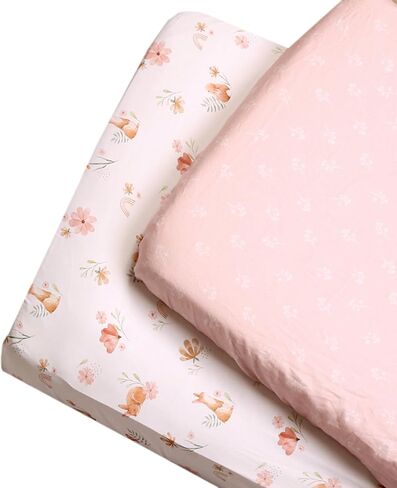 Life Comfort 8 Piece Nursery Bundle, Botanical Green includes 1 Reversible Comforter, 2 Fitted Sheets, 1 Soft Blanket, 2 Flannel Receiving Blankets, 1 Bunny Baby Buddy & Muslin Wearable Sleep Sack in Saudi Arabia