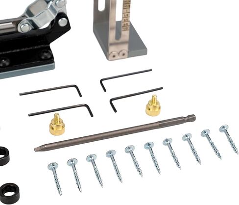 Professional All-Metal Pocket Hole Screw Jig Woodworking Joinery Tool Easily Adjustable Drill Guides in Saudi Arabia