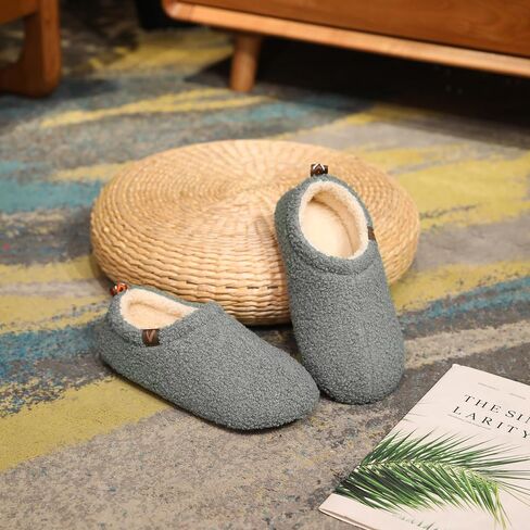 VONMAY Women’s Fuzzy Slippers Soft Comfy Winter House Shoes with Fleece Lining and Curly Fur in Saudi Arabia