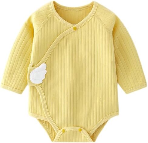 Newborn Cotton Baby Girls Boys Solid Bodysuit Long Sleeve Romper 3-pack One-Piece Baby Clothes in Saudi Arabia