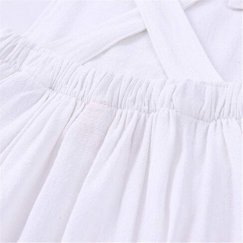 LOOLY Unisex Baby Sleeveless Bodysuit Cotton Bubble Backless Overalls in Kuwait