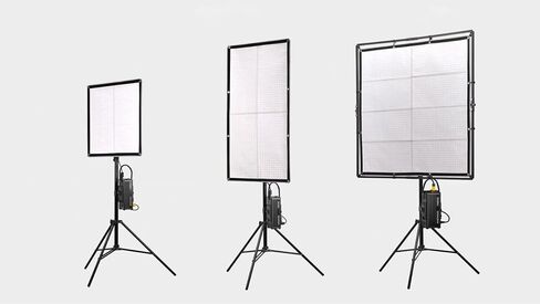 Godox Knowled F400Bi BI-Color Led Video Light Panel with Honeycomb Grid, Foldable Waterproof Flexible LED Mat DMX/CRMX/2.4G/APP Control for Film, Broadcast, Video Production & Photography (2.1 x 4') in Saudi Arabia