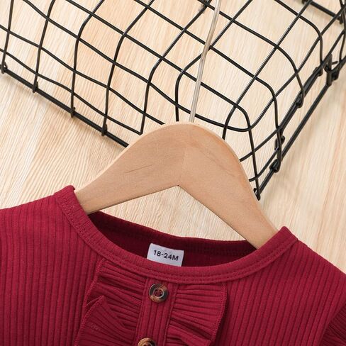 VINUOKER Toddler Girl Fall Dress Baby Girls Floral Dress Long Sleeve Clothes Winter Dress for Toddler Girls in Saudi Arabia