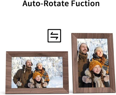 10.1 Inch Digital Picture Frame Wi-Fi Smart Digital Picture Frames with HD IPS Touch Screen,Built in 32GB Memory,Slideshow/Wall Mountable/Share Videos,Share Moments Instantly via Uhale App in Saudi Arabia