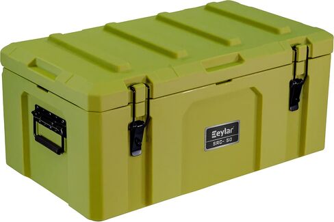 SRC-50 Crossover 26 Inch Cargo Case, Equipment Hard Case, Roto Molded, Stackable with Pad-Lock Hasp, TSA Standard, IPX4 Rated (Gray) in Kuwait