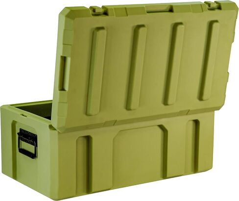 SRC-50 Crossover 26 Inch Cargo Case, Equipment Hard Case, Roto Molded, Stackable with Pad-Lock Hasp, TSA Standard, IPX4 Rated (Gray) in Kuwait