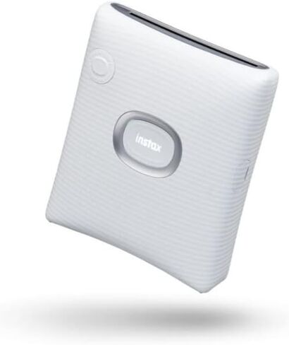 حزمة الطابعة الفورية Fujifilm Instax Square Link Wide (أبيض) مع مجموعة أفلام كاميرا Instax وحزمة فيلم مربعة مزدوجة (3 قطع) in Saudi Arabia