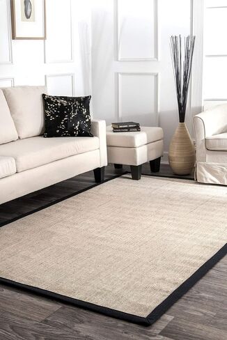 nuLOOM Orsay Casual Sisal Area Rug, 6' Round, Beige in Saudi Arabia