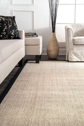 nuLOOM Orsay Casual Sisal Area Rug, 6' Round, Beige in Saudi Arabia
