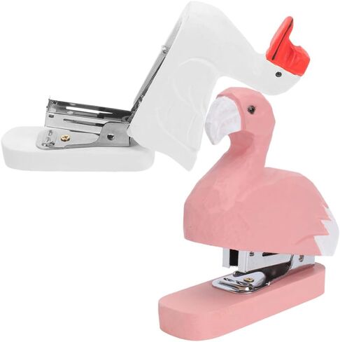 3pcs Mini Staplers for Desk, Cartoon Stapler Crocodile Dinosaur, Handheld Fun Stapler for Home Office in Saudi Arabia