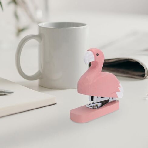 3pcs Mini Staplers for Desk, Cartoon Stapler Crocodile Dinosaur, Handheld Fun Stapler for Home Office in Saudi Arabia
