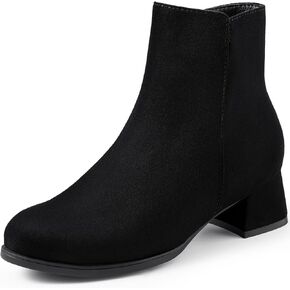 Harvest Land Womens Chelsea Boots Ladies Ankle Boots Winter Boots Stylish Classic Shoes for Adults