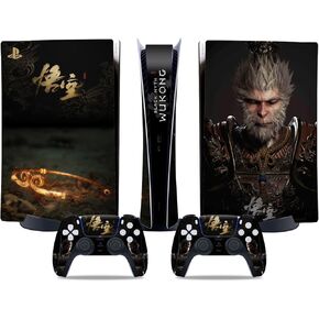 PS5 Digital Version Skin for Console and Controllers, Vinyl Sticker Play-Station 5 Skins, Wrap Decal Cover Protective Accessories for PS5 Digital Edition(0122)