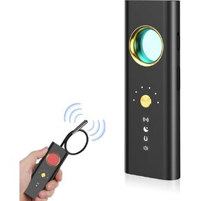 Premium Camera Detectors and Bug Detector, Camera Detector for Hotels, GPS Tracker Detector, RF Detector, 4 Pro Modes, 6 Levels Sensitivity, 36H Working Time, Spy Camera Detector