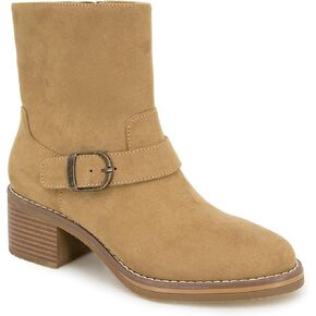Kensie Women's NOE Fashion Boot, Sand, 9