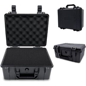 11 Inch Foam Case with Customizable Foam for Test Instruments, Camera Accessories, Equipment, Electronics, and Tools & More – 11 x 9 x 5 Inches