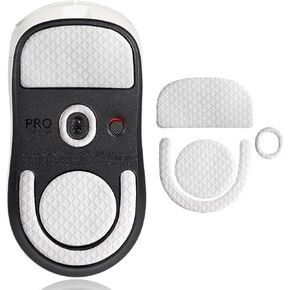 Smooth Gliding Mouse Skates for Logitech G Pro X Superlight 2 Mouse Feet Replacement(PTFE,White) Rounded Edges Durable and Ultra-Smooth Gaming Mouse Glider for G Pro Superlight 2