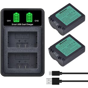 Hisewen CGA-S006 S006A S006E DMW-BMA7 بطارية وشاحن USB لباناسونيك لوميكس DMC-FZ7 DMC-FZ8 DMC-FZ18 DMC-FZ28 DMC-FZ30 DMC-FZ35 DMC-FZ38 DMC-FZ50 كاميرا رقمية in Kuwait