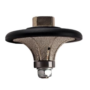 B25 (1") Demi-bullnose/Roundover Diamond Hand Profile Wheel/Hand Profiler for Granite Countertops