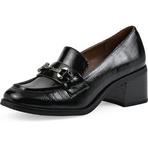 WHITE MOUNTAIN Women's Nacho Block Heel Loafer