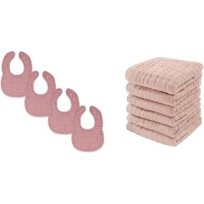 مرايل أطفال موسلين مريحة ومناشف أطفال مجمعة in Kuwait