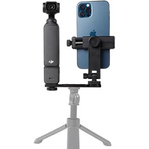 Pellking Holder Mount for DJI Pocket 3, Cell Phone Holder Tripod Adapter Phone Clip Expansion Accessories with 1/4" Thread Hole for DJI Osmo Pocket 3