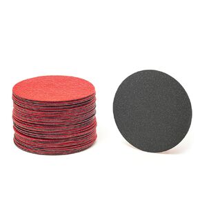 Glass Polish 4.5 inch (115mm) 220 Grit Pack of 50 Silicon Carbide Sanding Disc - Wet and Dry Abrasive Discs - P220
