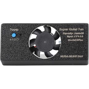 Camera Cooling Fan for A7M3 A7R4 A7RIII A7III A9II A6300 A6400 A6600 A6500 RX100 NEX for XT4, Silent Type C Rechargeable Portable Live Broadcast Camera Cooler Fan