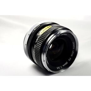 Canon FD 28MM F3.5 SLR DSLR Camera Lens (Canon FD Mount) (Renewed)