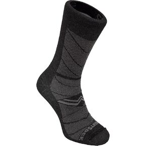 Wrightsock CoolMesh II Crew Running Socks for Men and Women – Cushioned, Eco-Friendly and Anti Blister Socks with our Patented Double Layer Design - American Made, No Blisters Guaranteed