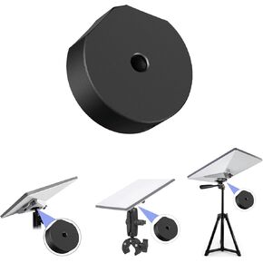 Starlink Mini Aluminum Tripod Adapter with 1/4"-20 Thread, Compatible with Most Tripod Sizes，or Starlink Mini Tripod,Pipe Adapters,Van Life Accessory for RVs(Black)