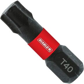 Diablo DT401P25 1 in. #40 Torx Drive Bits (25-Pack)