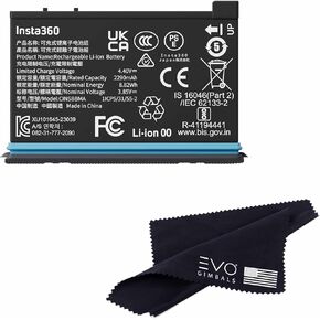 Insta360 X4 Battery(2290mAh)/Only Compatiable for X4 Camera (Battery Only)