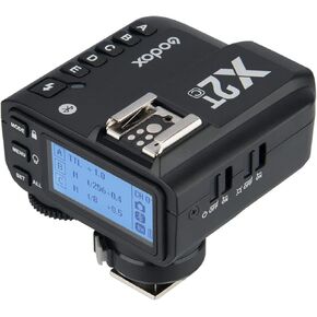 Godox X2T-C TTL Wireless Flash Trigger for Canon, Support 1/8000s HSS Function, 5 Dedicated Group Button and 3 Function Button for Quick Setting